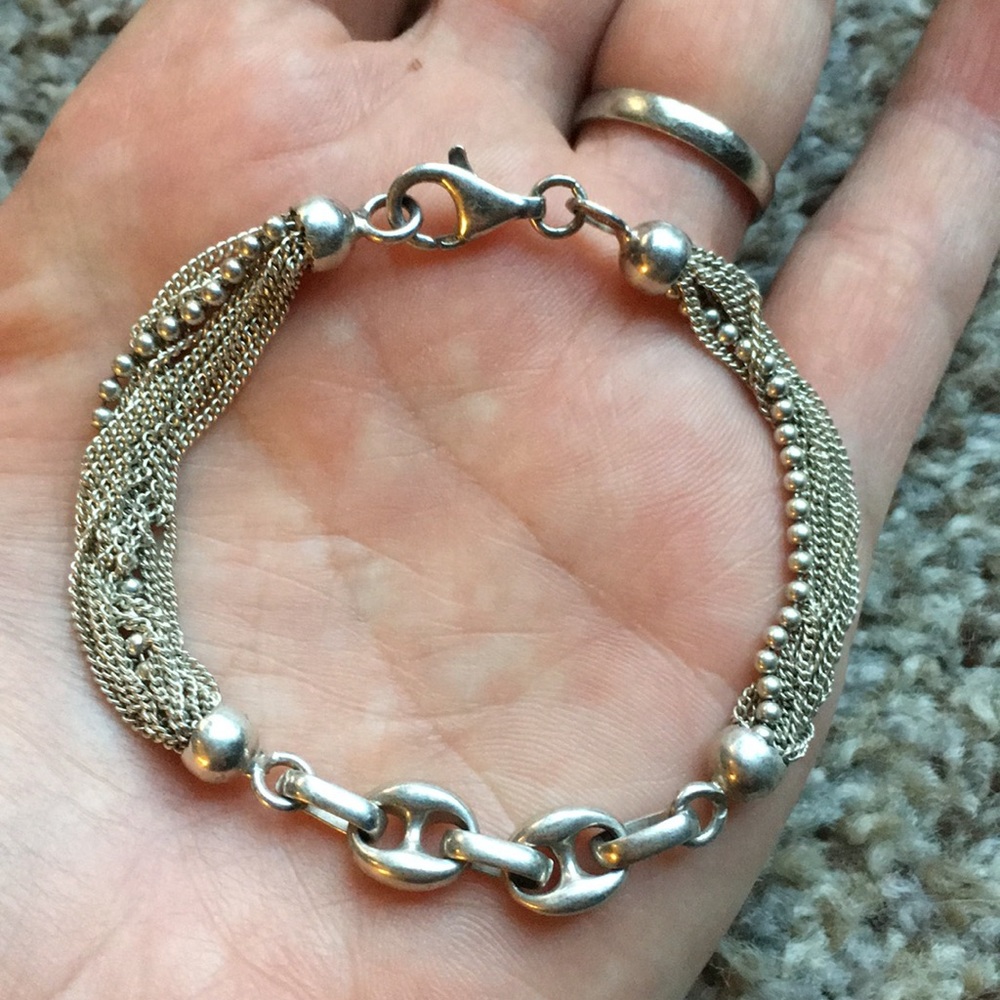 🇮🇹Italian Sterling Silver Bracelet ✨📿✨